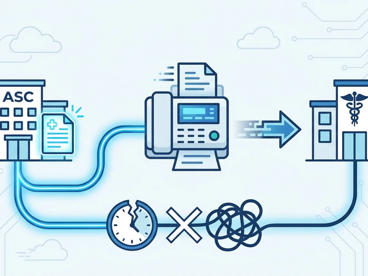 How ASCs Can Fax Operative Reports to Referring Doctors Without Follow-Up Delays