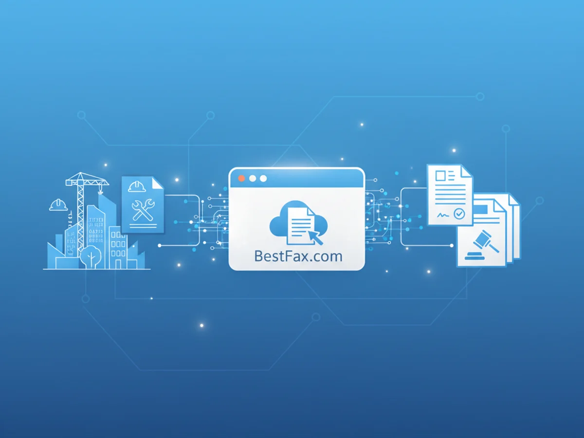 How Construction Companies Use Fax for Permits and Contracts