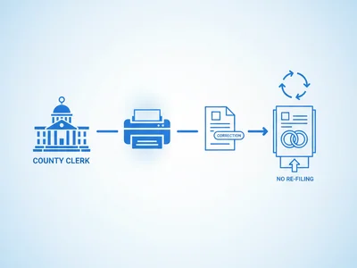 How County Clerks Fax Marriage License Corrections Without Forcing Couples to Re‑File