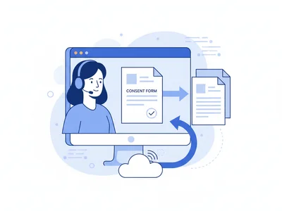 How Remote Therapists Use Online Fax for Patient Consent Forms and Records