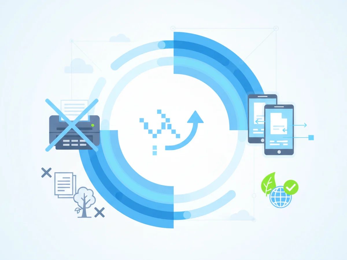 Additional illustration for Ditch the Paper, Keep the Fax: The Environmental Benefits of Going Digital with BestFax.com