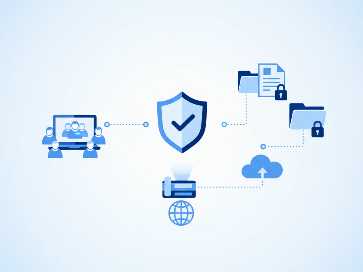 Additional illustration for Document Security Best Practices for Remote Teams