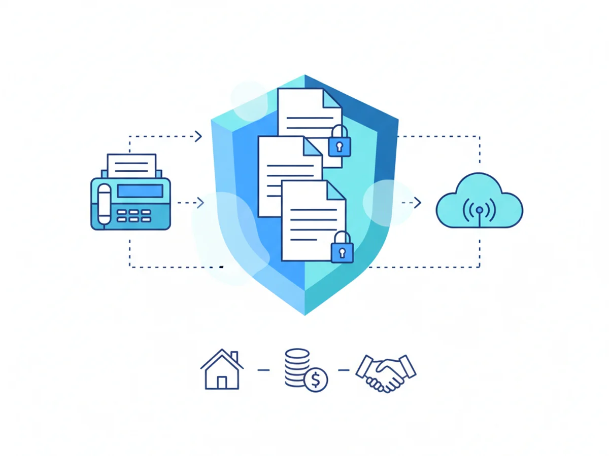 Additional illustration for Fax Compliance for Real Estate: Keep Every Deal Secure (Without Installing an App)