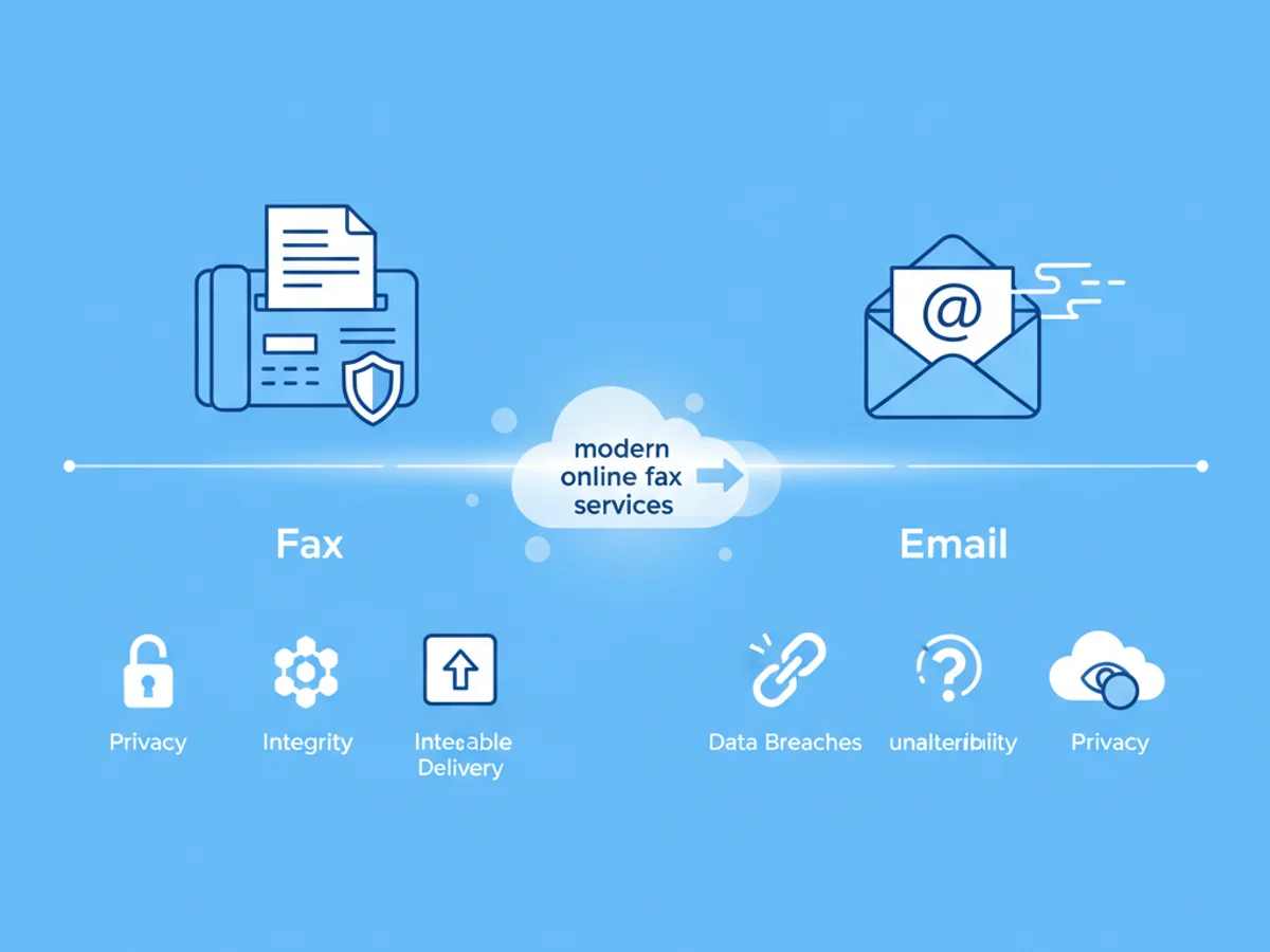 Additional illustration for Fax vs. Email: Which Is Safer for Business Communications?