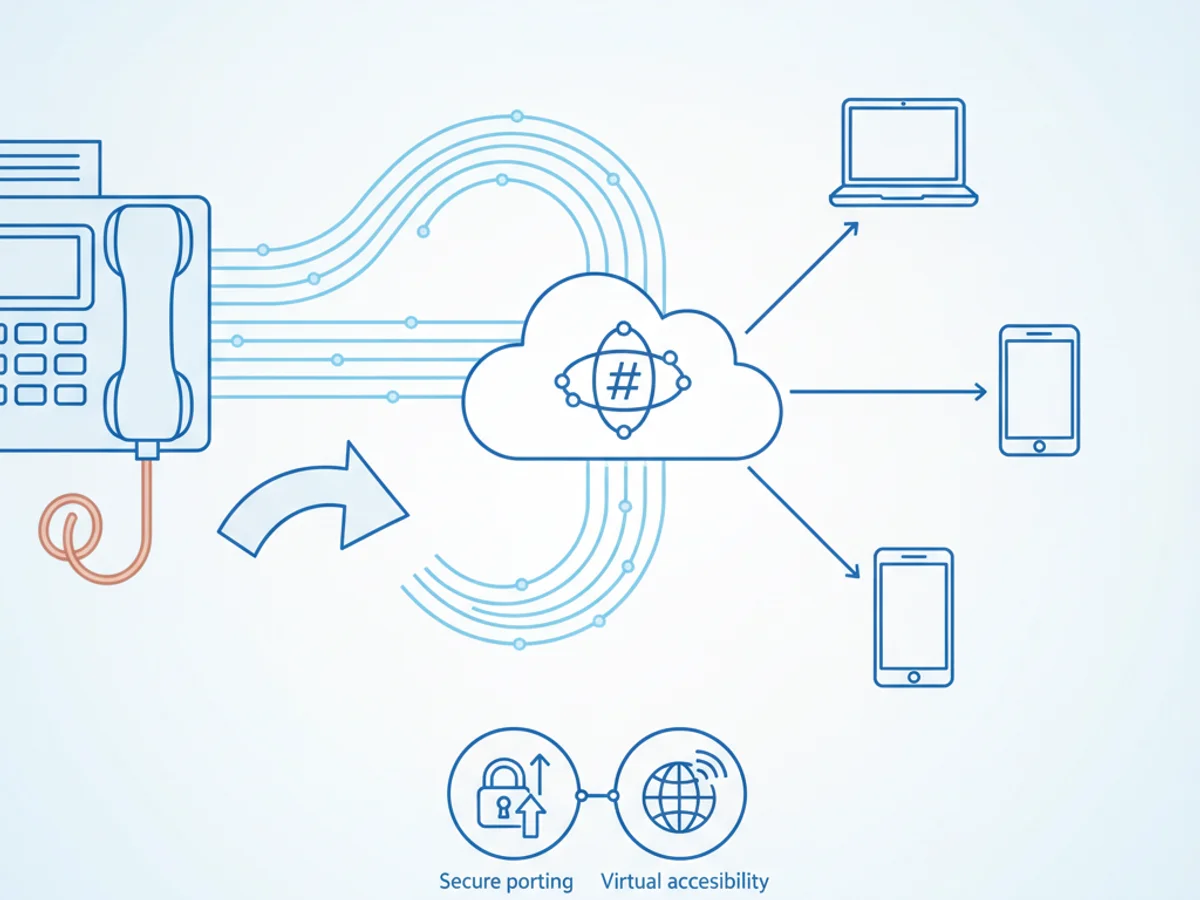 Additional illustration for From Copper Lines to Cloud: Fax Number Porting and Virtual Numbers Explained