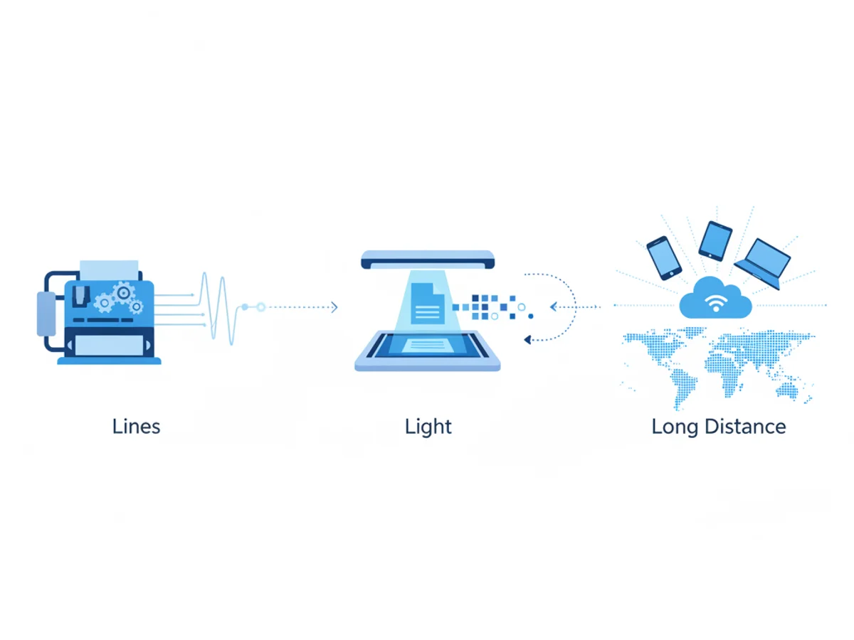 Additional illustration for From Whirring Rollers to Tap‑to‑Fax: The History and Modern Evolution of Fax Technology