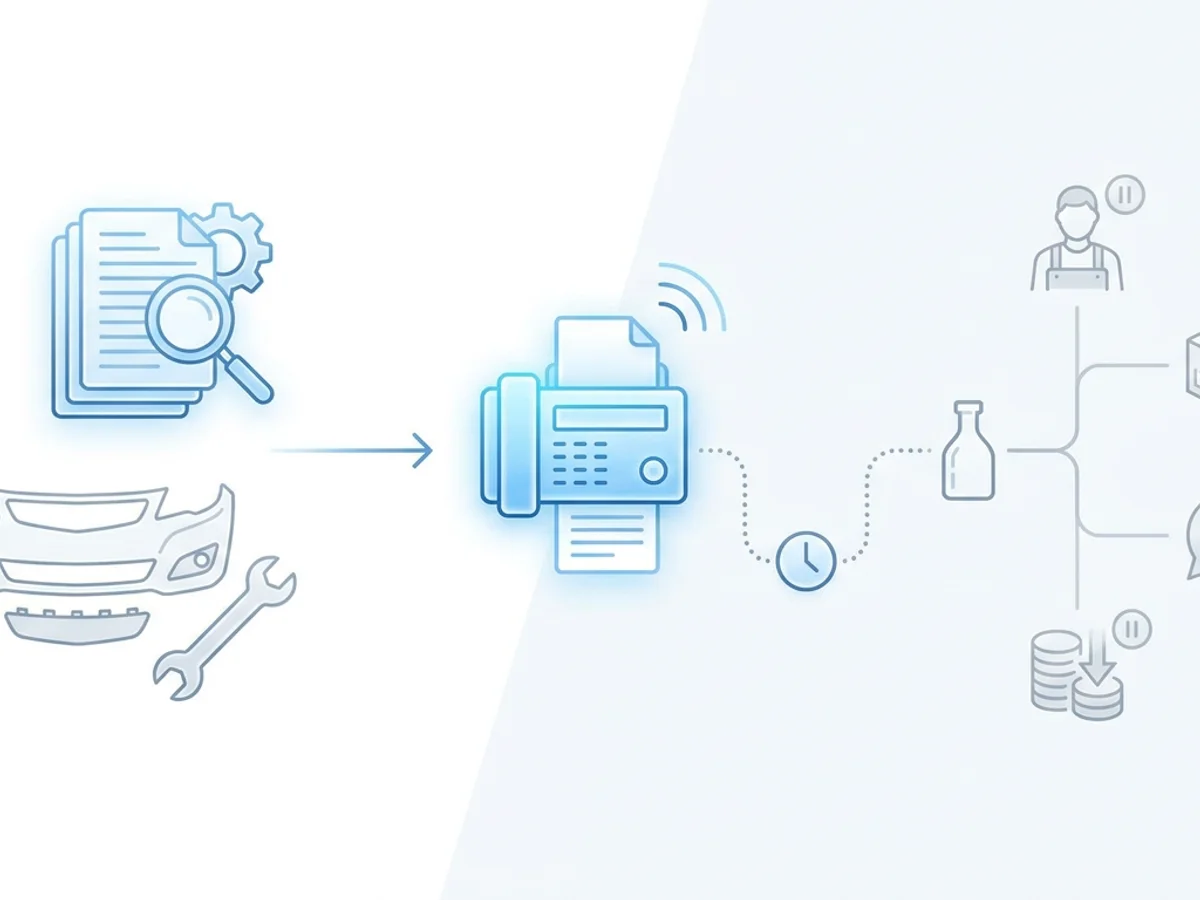 Additional illustration for How Auto Body Shops Fax Repair Supplements to Insurers Without Delays