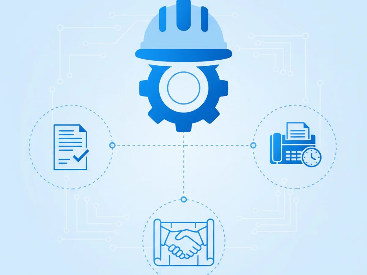 Additional illustration for How Construction Companies Use Fax for Permits and Contracts
