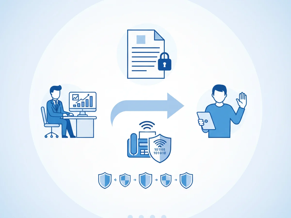 Additional illustration for How Financial Advisors Fax Sensitive Documents to Clients Securely