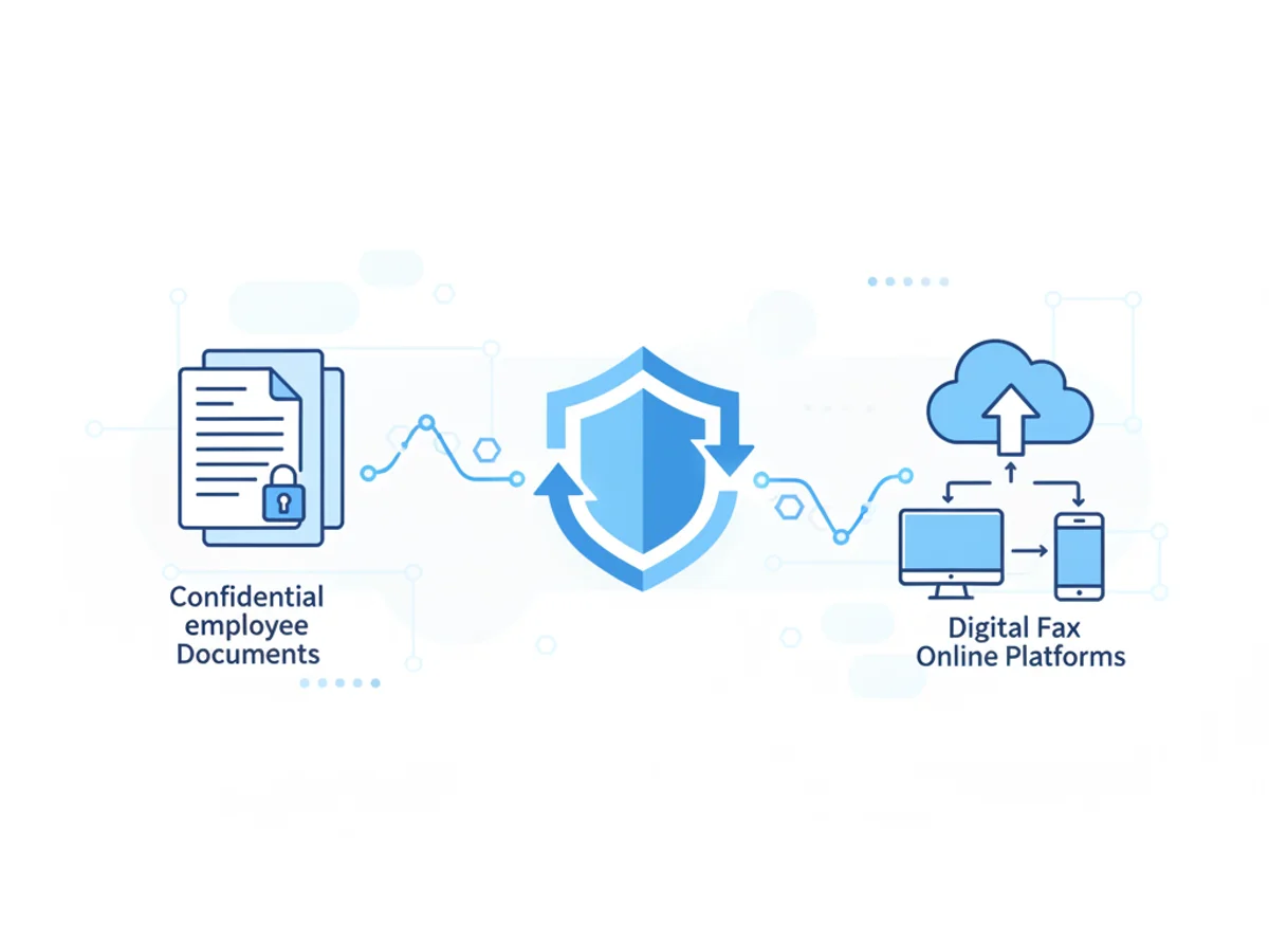 Additional illustration for How HR Teams Use Online Fax for Confidential Employee Document Transfers