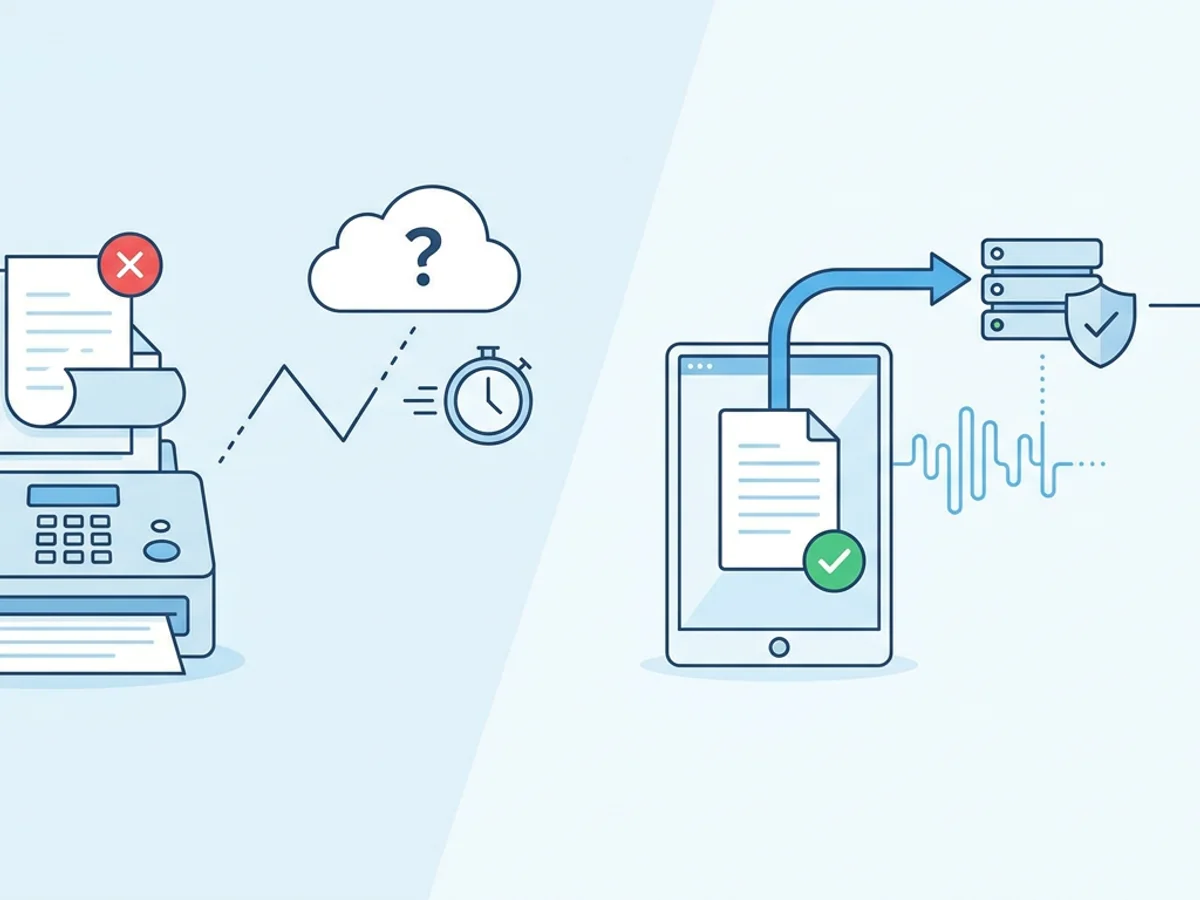 How Orthodontists Fax Prior Auths for Braces Without Insurance Delays — illustration