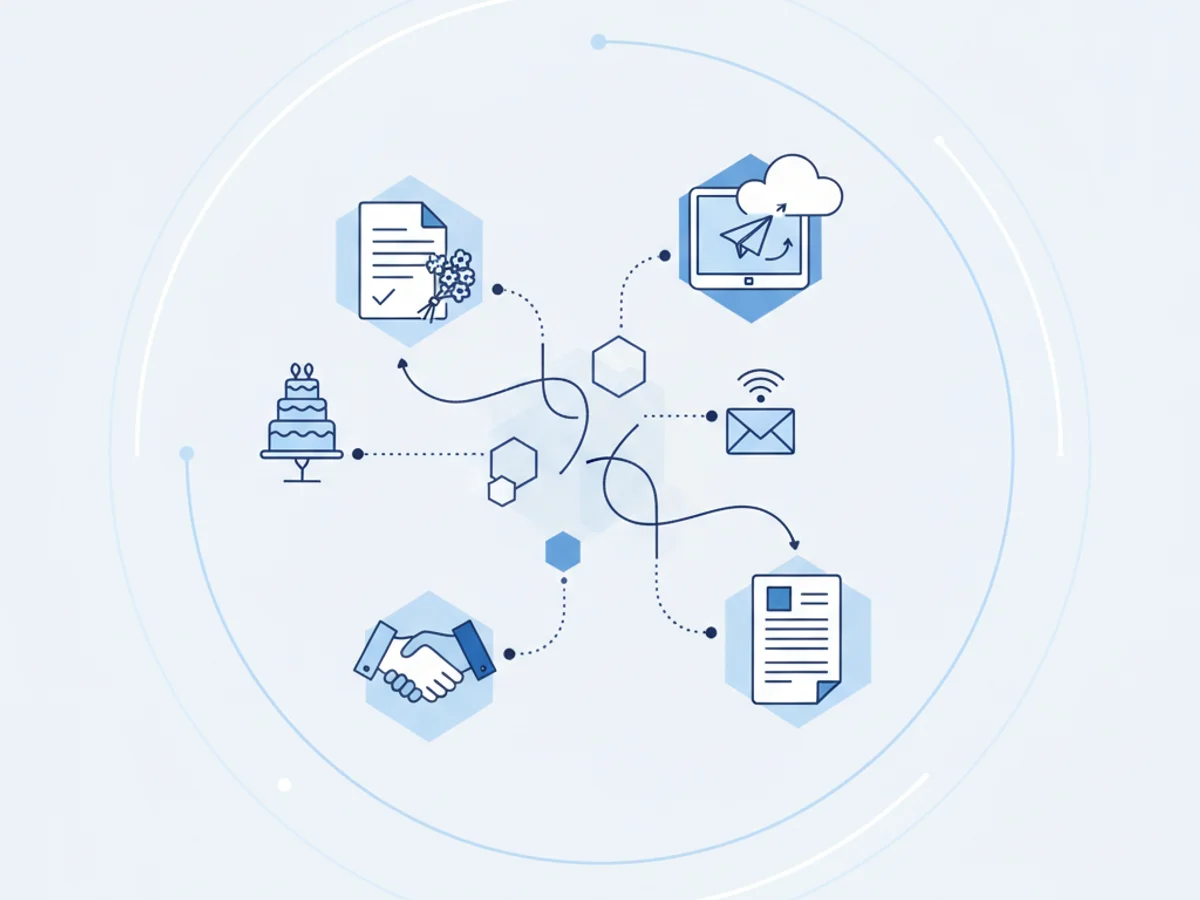 Additional illustration for How Wedding Planners Use Online Fax for Vendor Contracts and Event Details
