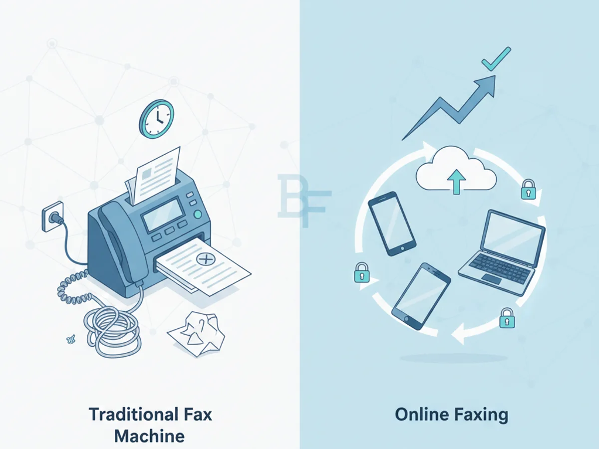 Additional illustration for Online Faxing vs Traditional Fax Machines: Why BestFax.com Is the Obvious Choice